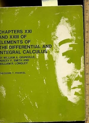 Seller image for Chapters XXI and XXIII of Elements of the Differential and Integral Calculus [ordinary Differential Equations and Partial Differentiation, Advanced mathematics] for sale by GREAT PACIFIC BOOKS