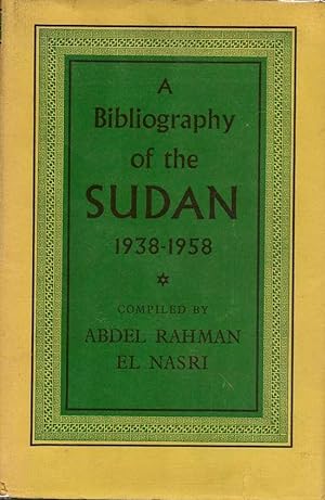 A Bibliography of the Sudan 1938-1958