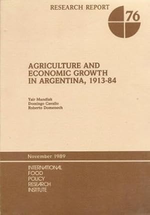 Seller image for Agriculture and Economic Growth in Argentina, 1913-84 for sale by Works on Paper