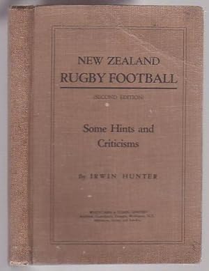 Imagen del vendedor de New Zealand Rugby Football: Some Hints and Criticisms a la venta por Renaissance Books, ANZAAB / ILAB