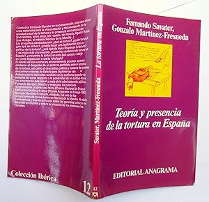Imagen del vendedor de Teoría y Presencia De La Tortura En España a la venta por La Social. Galería y Libros