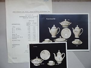 Seller image for Kaffeservice Kriemhild (und) Freya. for sale by Antiquariat Heinzelmnnchen