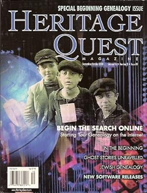 Heritage Quest Magazine #89 September/October 2000