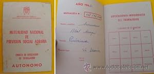 LIBRETA DE COTIZACIÓN DE TRABAJADOR AUTÓNOMO