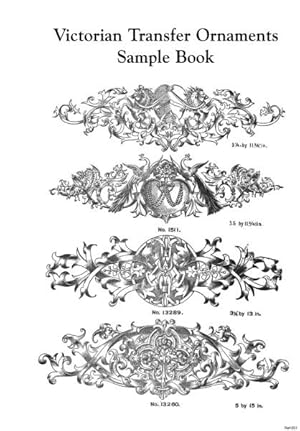 VICTORIAN TRANSFER ORNAMENTS SAMPLE BOOK