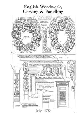 ENGLISH WOODWORK CARVING & PANELLING 1660 - 1730