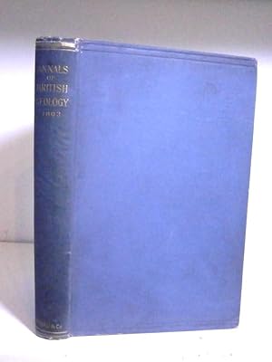 Annals of British Geology 1893. A digest of the books and papers published during the year with o...