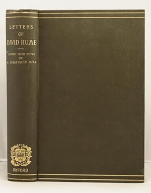 Seller image for Letters of David Hume to William Strahan for sale by Leakey's Bookshop Ltd.