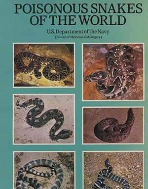 Seller image for Poisonous snakes of the world. U.S. Department of the Navey. Reprint of 1966 work. for sale by Frank's Duplicate Books