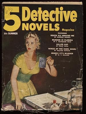 Seller image for 5 Detective Novels 1953 Summer for sale by Fantasy Illustrated