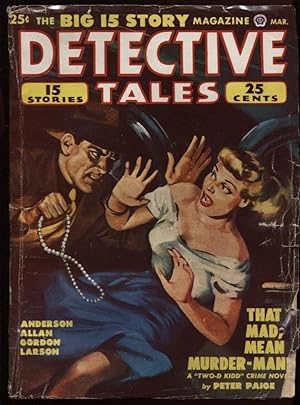 Immagine del venditore per Detective Tales 1949 March. venduto da Fantasy Illustrated