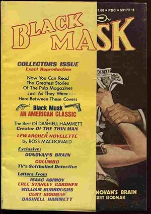 Black Mask 1974 August (Volume 1, No. 1).