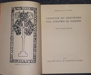 Sinnbilder auf Grabsteinen von Schleswig bis Flandern. Versuch einer Deutung.