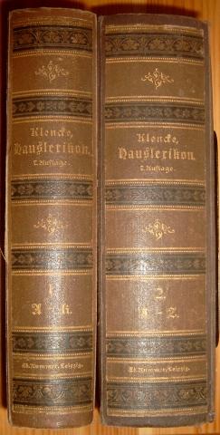 Seller image for Hauslexikon der Gesundheitslehre fr Leib und Seele. Ein Familienbuch. for sale by Antiquariat Johann Forster