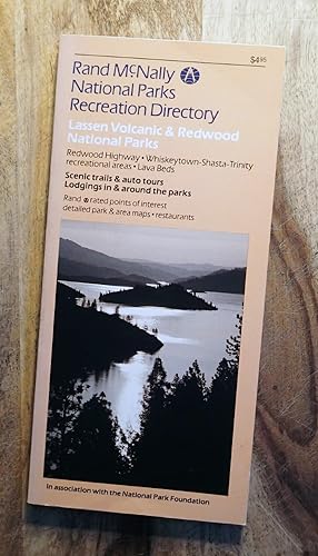 RAND McNALLY NATIONAL PARKS RECREATION DIRECTORY : Lassen Volcanic & Redwood National Parks