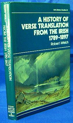 A History of Verse Translation from the Irish 1789-1897
