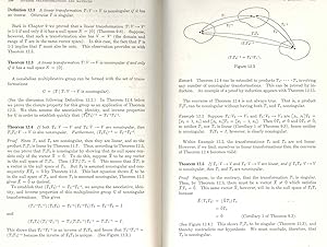 Seller image for Linear algebra. [Vector spaces; The Vector space V3; Subspaces; Linear combination s; Dimension; Simultaneous equations; Determinants; Linear transformations; Matrix representations of transformations; Matrix algebra; Inverse transformations & matrices; Equivalent & similar matrices; Special matrix forms: Linear functionals, Dual space, Transpose transformations, Properties of T prime, Transpose matrices, Determinants of transpose matrices, Symmetric matrices, Skew-Symmetric matrices, Characteristic vectors of symmetric matrices] for sale by Joseph Valles - Books