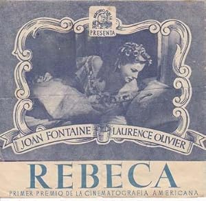 REBECA - Teatro Circo de Orihuela (Alicante) - Director: Alfred Hitchcock - Actores: Joan Fontain...