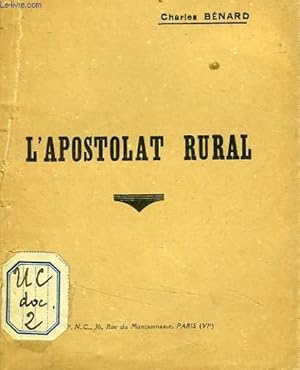 Image du vendeur pour L'APOSTOLAT RURAL mis en vente par Le-Livre