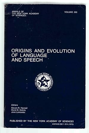 Seller image for Origins and Evolution of Language and Speech for sale by Riverwash Books (IOBA)