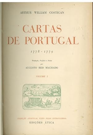 CARTAS DE PORTUGAL. (1778 - 1779)