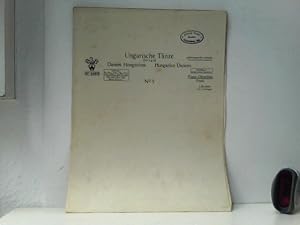 Seller image for Ungarische Tnze No.5& 6. Arr. L. Weninger Danses Hongroises, Hungarian Dances for sale by ABC Versand e.K.