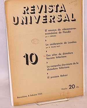 Revista universal 10, 8 febrero 1935