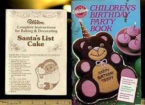 Bild des Verkufers fr Children's Birthday Party Book / Wilton Complete Instructions for Baking and Decorating Santa's List Cake zum Verkauf von GREAT PACIFIC BOOKS