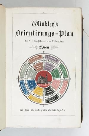 Winkler's Orientirungs-Plan der k. k. Reichshaupt- und Residenzstadt Wien mit ihren acht umliegen...