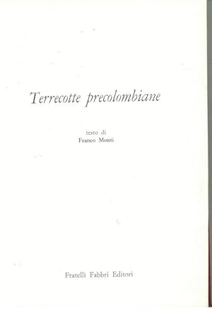 TERRACOTTE PRECOLOMBIANE