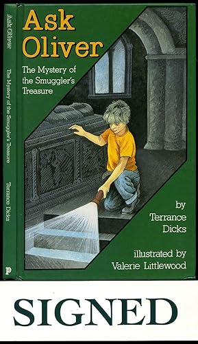 Imagen del vendedor de Ask Oliver Series: The Mystery of the Smuggler's Treasure [Signed] a la venta por Little Stour Books PBFA Member