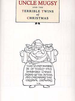 Seller image for Uncle Mugsy and The Terrible Twins of Christmas for sale by Moe's Books