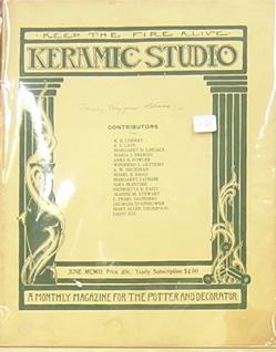 Immagine del venditore per Keramic Studio: A Monthly Magazine for the Potter and Decorator venduto da Moe's Books