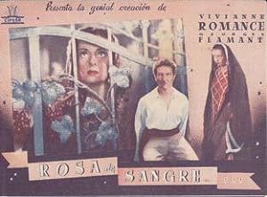 Seller image for ROSA DE SANGRE - Cine Campoamor - Director: J. Choux - Actores: Viviance Romanche y Georges Flamant/ Cine Italiano for sale by Librera Races