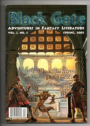 Seller image for Black Gate: Adventures in Fantasy Literature: Vol 1, No 5 Spring 2003 for sale by Riley Books