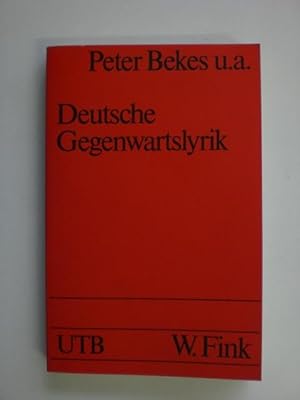 Deutsche Gegenwartslyrik von Biermann bis Zahl. Interpretationen. (=UTB 1115).