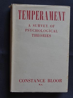 TEMPERAMENT A Survey of Psychological Theories