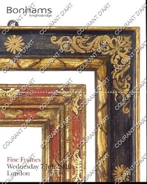 FINES FRAMES. [LOUIS XIV CARVED GILDED FRAME. SPANISH 17TH CENTURY CARVED SILVERED AND POLYCHROED...