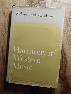 HARMONY IN WESTERN MUSIC