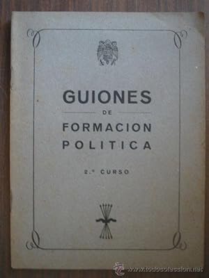 GUIONES DE FORMACIÓN POLÍTICA. SEGUNDO CURSO.