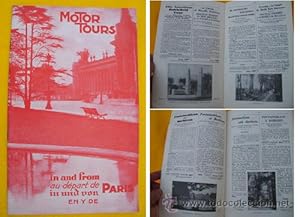 Image du vendeur pour MOTOR TOURS EN Y DE PARIS. mis en vente par Librera Maestro Gozalbo