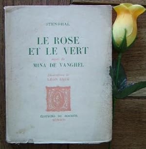 Seller image for Le rose et le vert, suivi de Mina de Vanghel for sale by Bonnaud Claude