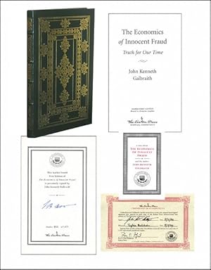 Imagen del vendedor de The Economics of Innocent Fraud a la venta por Parrish Books