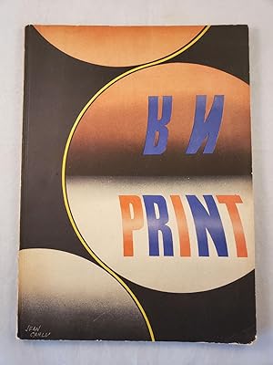 Image du vendeur pour Print A Quarterly Journal of the Graphic Arts Spring 1942 Vol. III, number 1 mis en vente par WellRead Books A.B.A.A.
