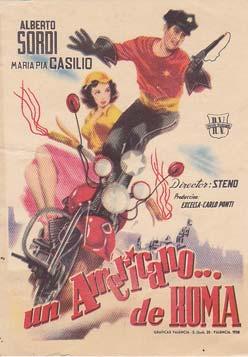 UN AMERICANO. DE ROMA - Director: Steno - Actores: Alberto Sordi, Maria Pia Casilio, Giulio Cali....