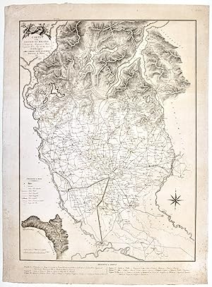 Carta della Diocesi di Milano divisa in regioni e pievi