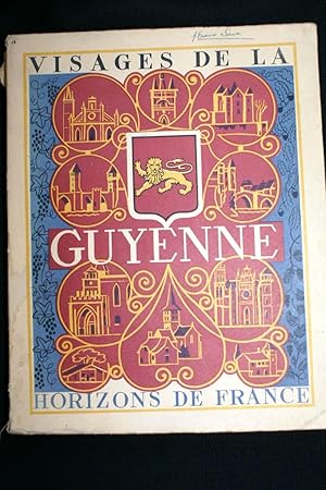 Bild des Verkufers fr VISAGE DE LA GUYENNE zum Verkauf von Librairie RAIMOND