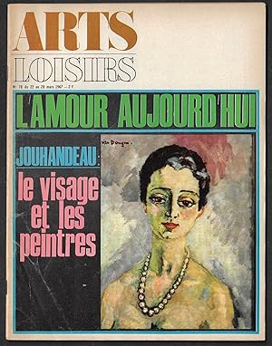 Image du vendeur pour ARTS LOISIRS N 78 du 22 au 28 mars 1967 -L'amour aujourd'hui / Jouhandeau: le visage et les peintres / L'Evangile selon Jean-Luc (Godard) / Les cles de Paris, par Michel Oliver mis en vente par ART...on paper - 20th Century Art Books