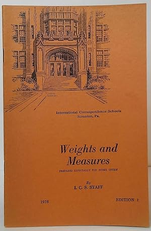 Seller image for Weights and Measures for sale by Stephen Peterson, Bookseller
