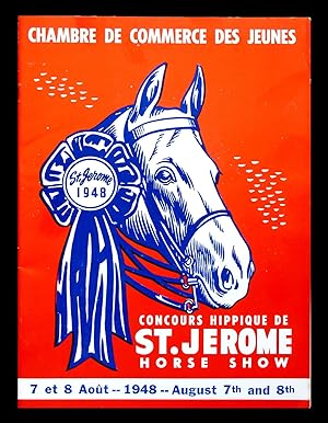 Concours hippique de St. Jerome Horse Show ( St-Jérome ) - 7 et 8 août -- 1948 -- 7th and 8th